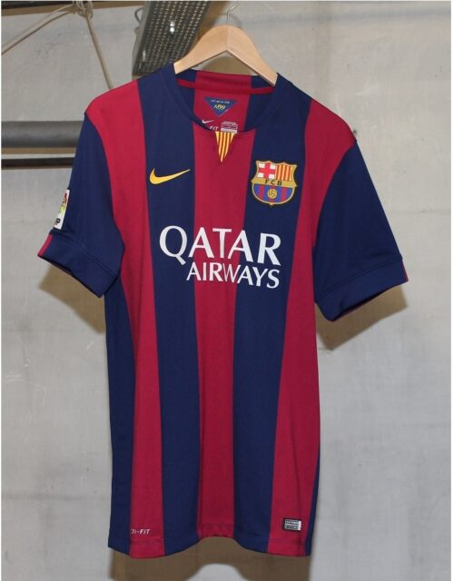 FC Barcelona home jersey 2014/15 - Hansen 01-L Blå