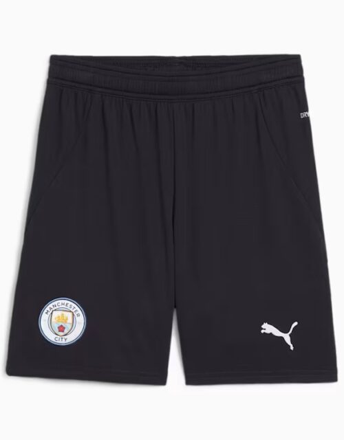 Manchester City away shorts 2024/25 - youth-128 Mørkeblå