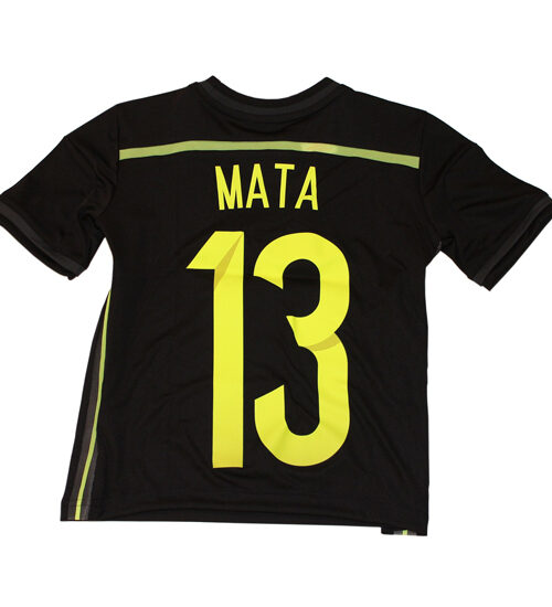 Spain away jersey 2014 - Mata 13-128 Sort