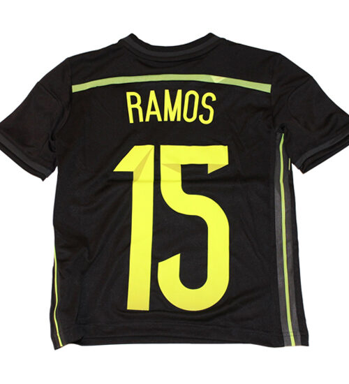 Spain away jersey 2014 - Ramos 15-128 Sort
