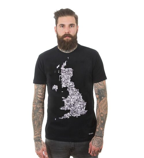 UK Grounds T-Shirt | Black-Small Sort