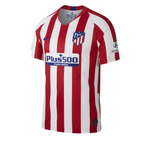 2019-2020 Atletico Madrid Home Nike Shirt (Kids)-YL | 147-158 Rød