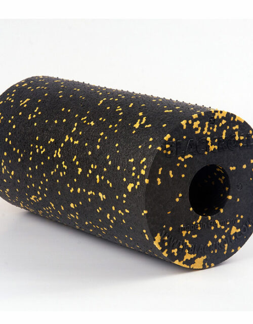 Blackroll foamroller (Sort/Gul - Medium hård)