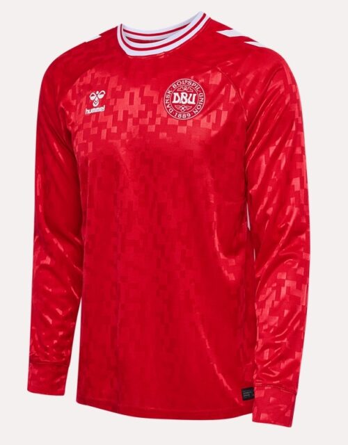 Denmark home jersey L/S 2024/26 - mens-XL Rød