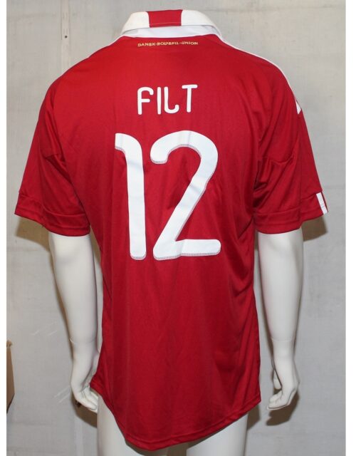 Denmark home jersey WC 2010 - FILT 12-XL Rød