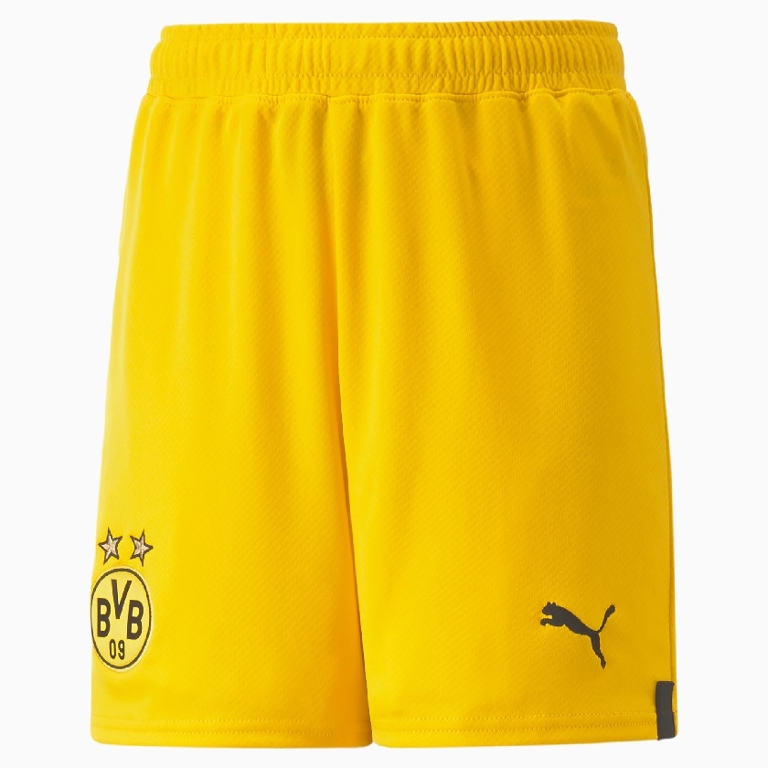 Dortmund home shorts 2022/22 - youth-140 Gul