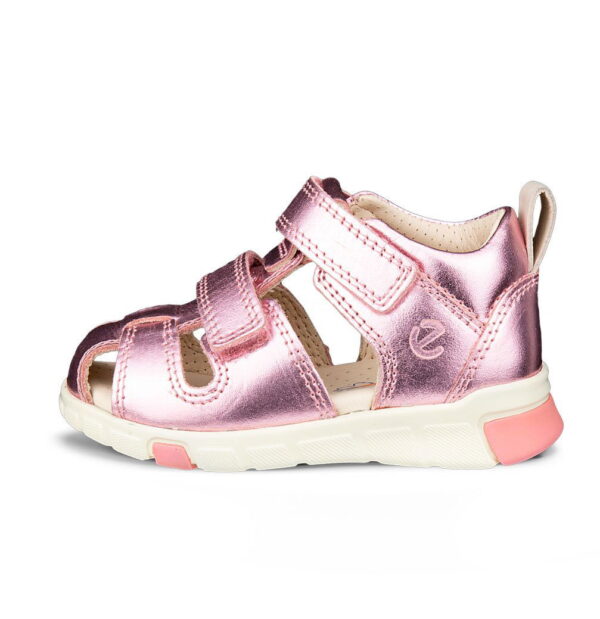 Ecco Mini Stride Fisherman Børnesandal, Old rose
