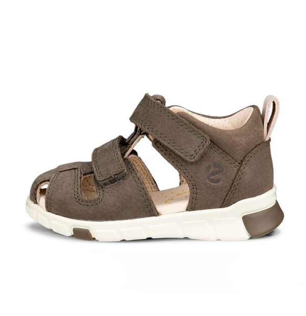 Ecco Mini Stride Fisherman Børnesandal, Tarmac grøn