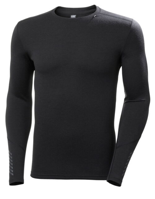 Helly Hansen Lifa Merino Midweight Skiundertrøje Herre, sort