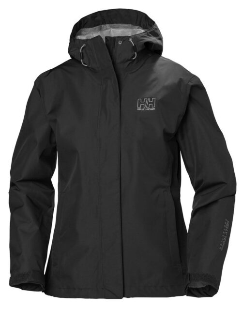 Helly Hansen Seven J Regnjakke Dame, sort