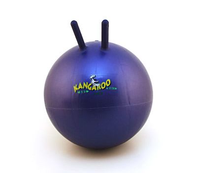 Hoppebold, Kangaroo Junior (Lilla - 45 cm)