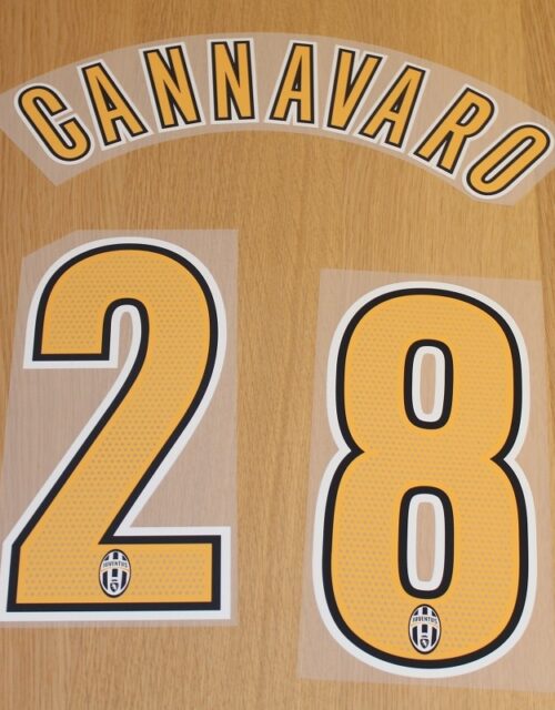 Juventus home printing 2004/06 - Cannavaro 28-Adult