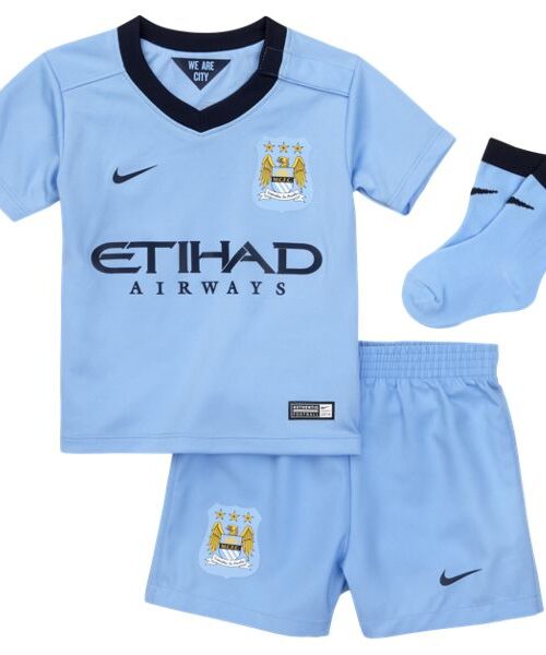 Manchester City home kit infants 2014/15  -  baby-3-6 mdr | 62-68 cm Lyseblå