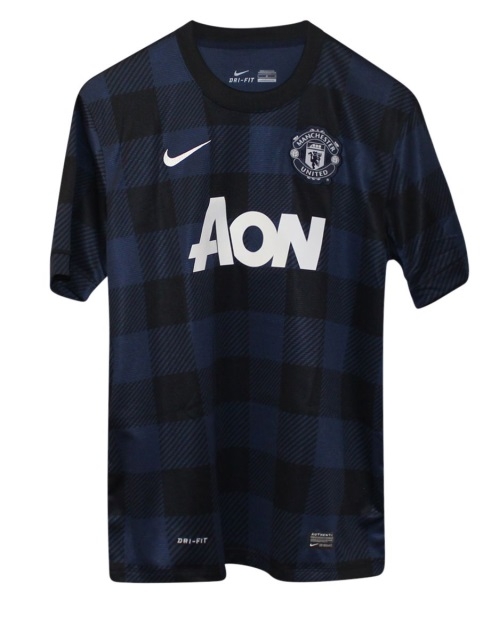 Manchester United away jersey 2013/14 - JONES 4-L Mørkeblå