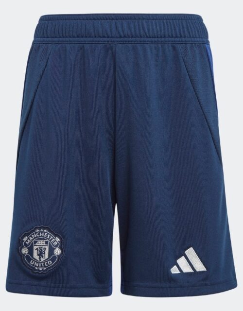 Manchester United away shorts 2024/25 - youth-128 Mørkeblå