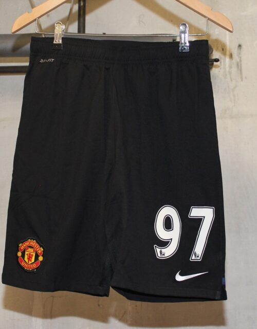 Manchester United away shorts boys - 97-YXL | 158-170 Sort