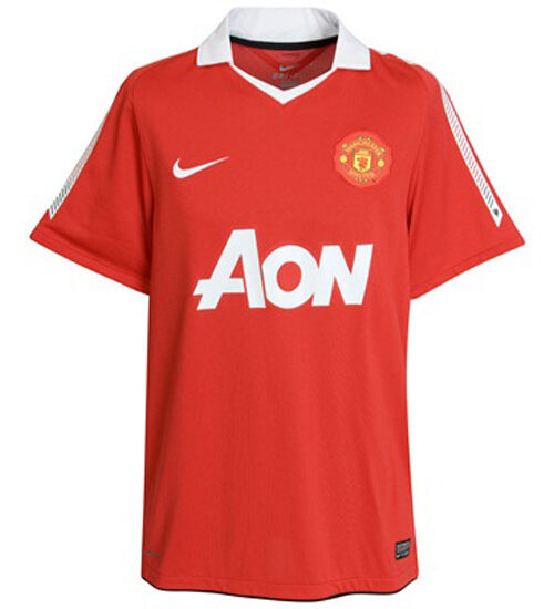 Manchester United hjemme trøje 2010/11 - børn-YM | 137-147