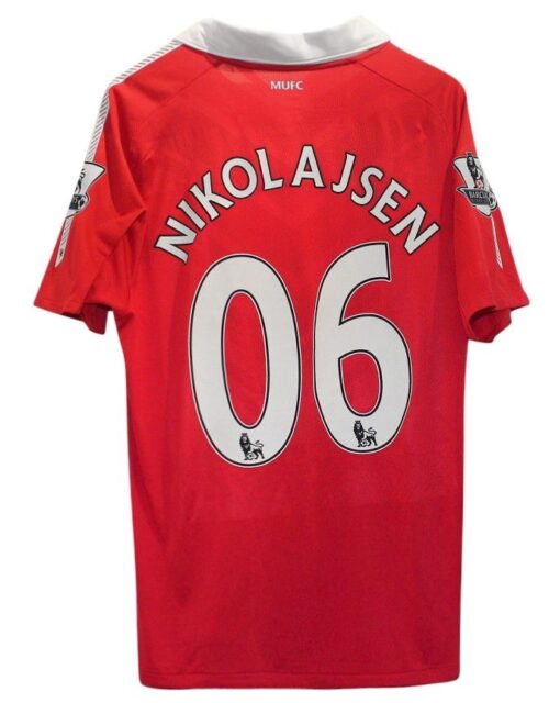 Manchester United home jersey 2010/11 - Nikolajsen 06-L Rød