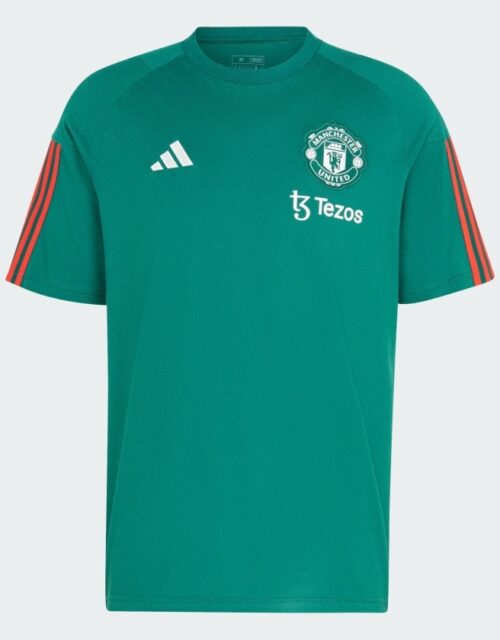Manchester United training tee 2023/24 - mens-M Sort