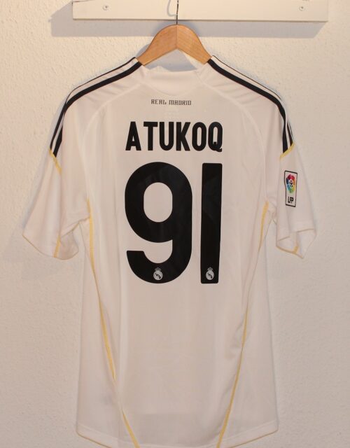 Real Madrid home jersey 2009/10 - Atukoq 91-M Hvid
