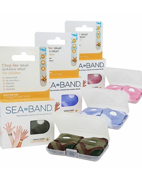 SEA-BAND akupressurarmbånd (Børn - Blå)
