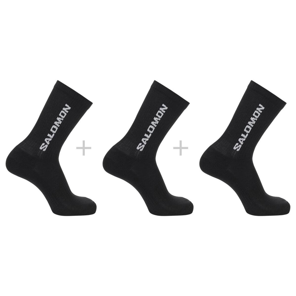 Salomon EVERYDAY CREW 3-PACK Strømper