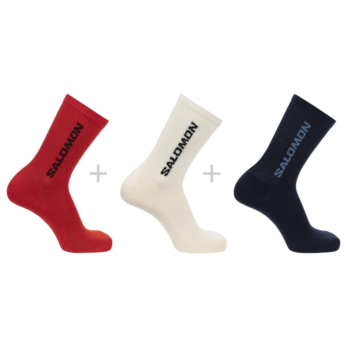 Salomon EVERYDAY CREW 3-PACK Strømper