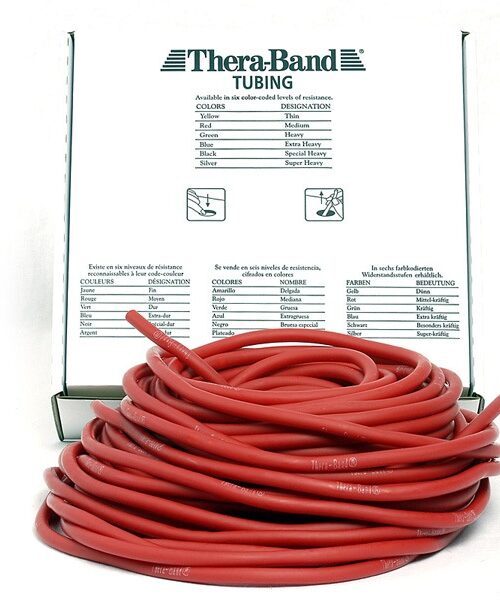Thera-Band Tubing (Rød - 30,5 m - Let)