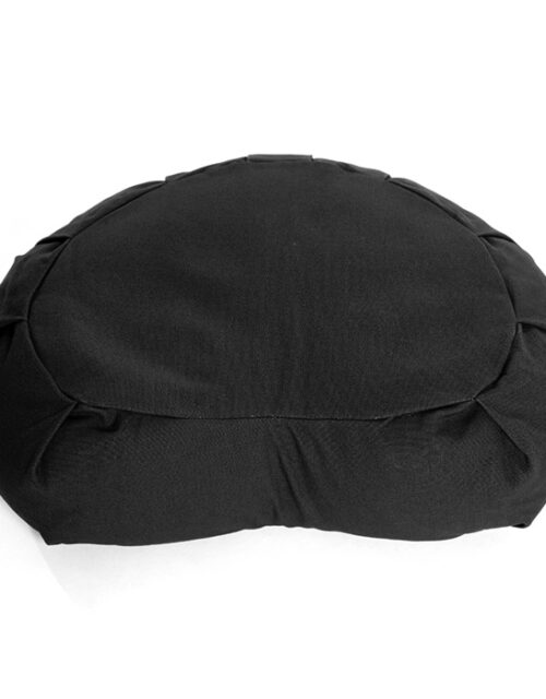 Zafu/ Meditationspude, Asana (1/2 måne - Sort)