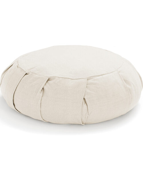 Zafu/ Meditationspude, Asana (Rund - Natur)