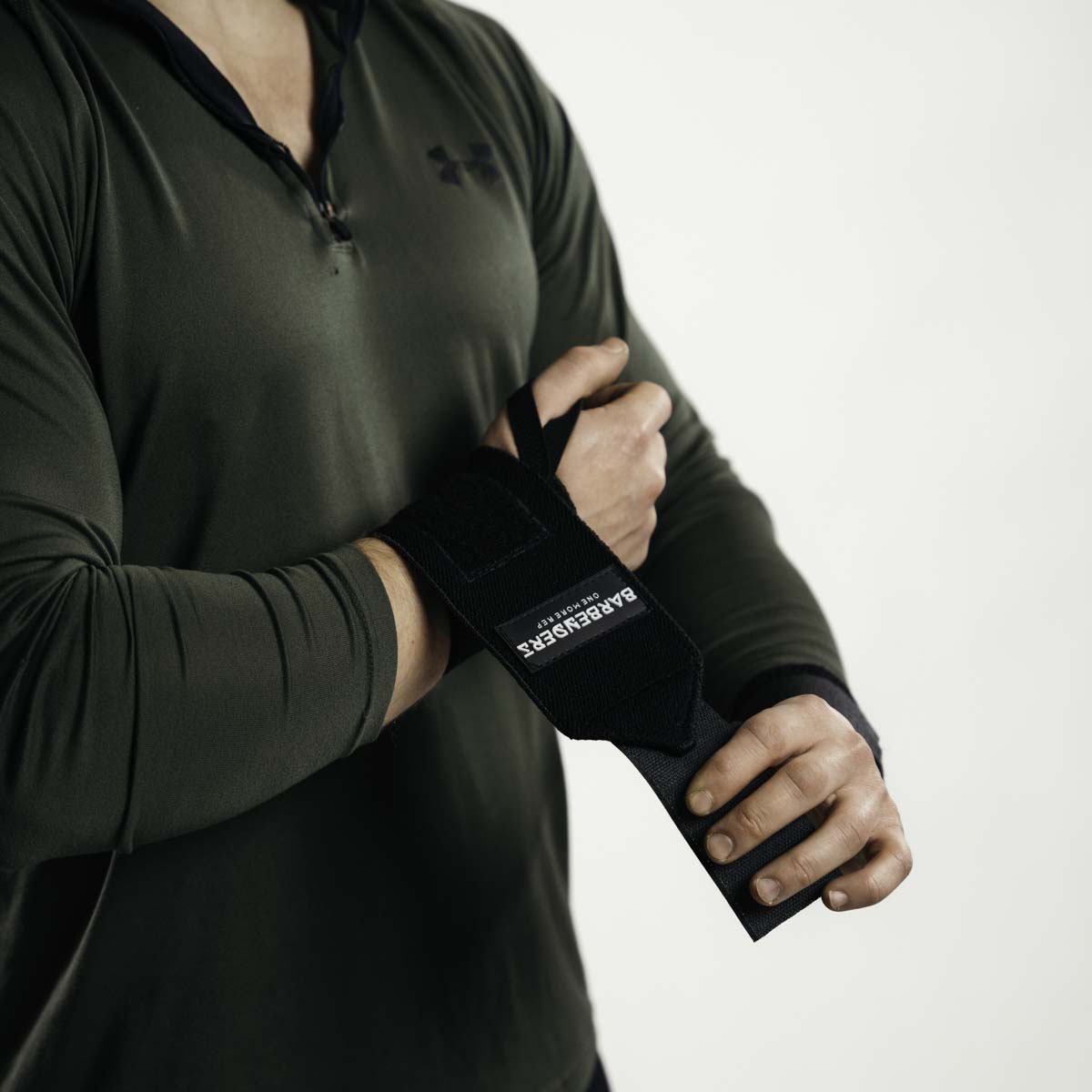 Barbenders Wrist Wraps (14")  -  Black | Støttende håndledsbind til tung træning