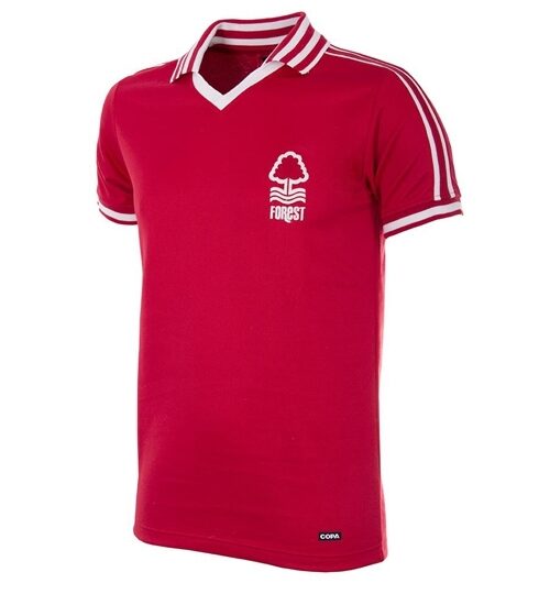 Nottingham Forest 1976-1977 Retro Shirt - mens (In Stock)-XL Rød