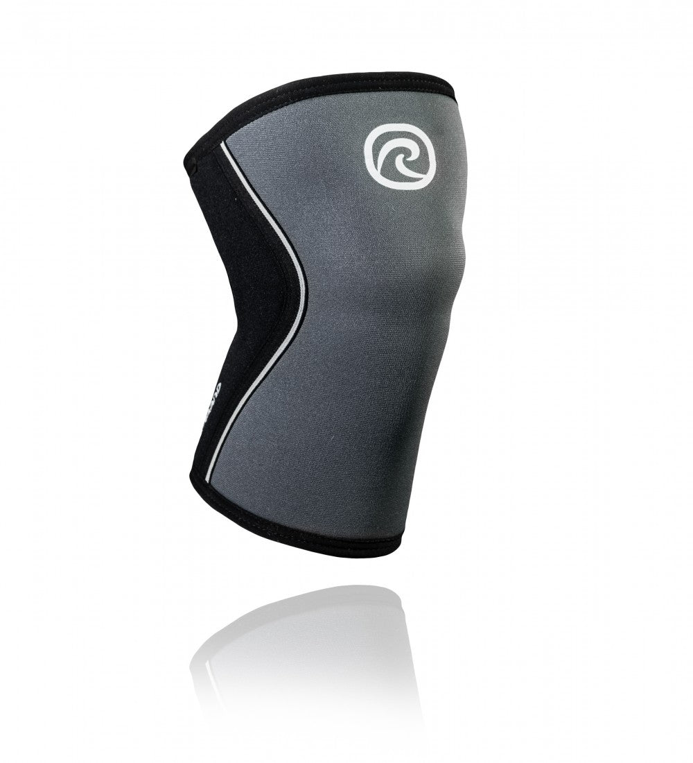 RX Knee Sleeve 5mm - Black/Steel Grey - Udstyr