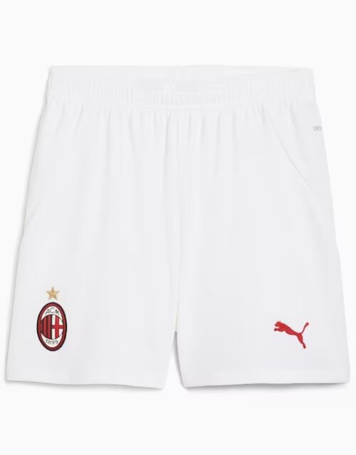 AC Milan home shorts 2024/25 - youth-128 Hvid
