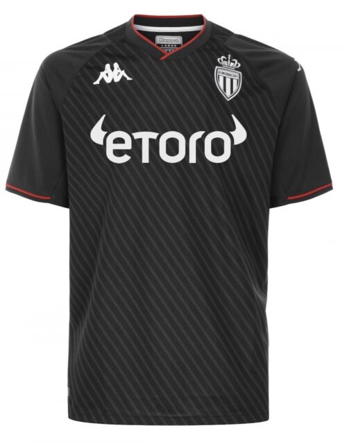 AS Monaco away jersey 2021/22 - by Kappa-M Sort