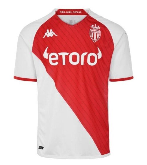 AS Monaco home jersey 2022/23 - mens-L Rød