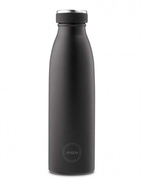 AYA&IDA drikkeflaske (500 ml - Sort)