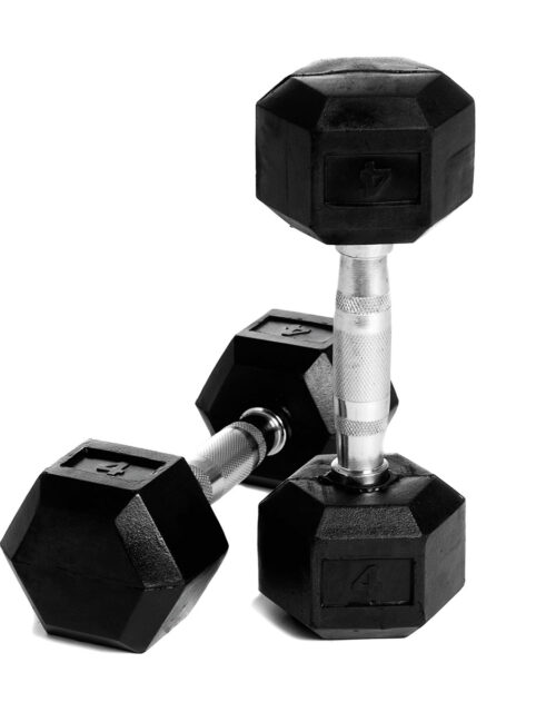 Abilica Hex Dumbbell 4 kg Black/Silver