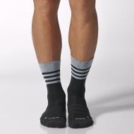 Adidas crew sokker - sort-1 | 34-36
