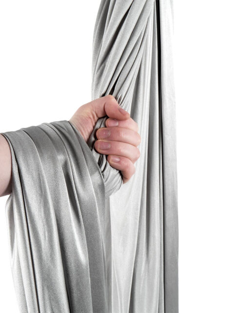 Aerial yoga hængekøje (Sølv - 6 m)
