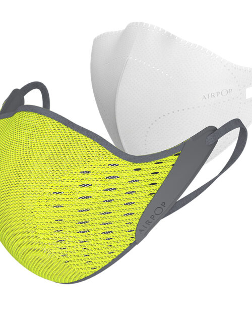 Airpop Active/Sport mundbind (Gul/Sort)
