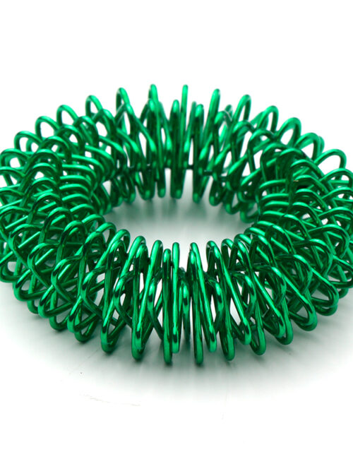 Akupressur ringe / Finger roller (Grøn)