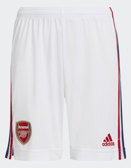 Arsenal home shorts 2021/22 - youth - by Adidas-164 Rød
