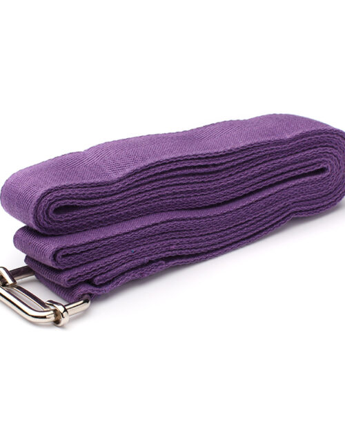 Asana økologisk Pune yogabælte (Lilla 250x2,7 cm)