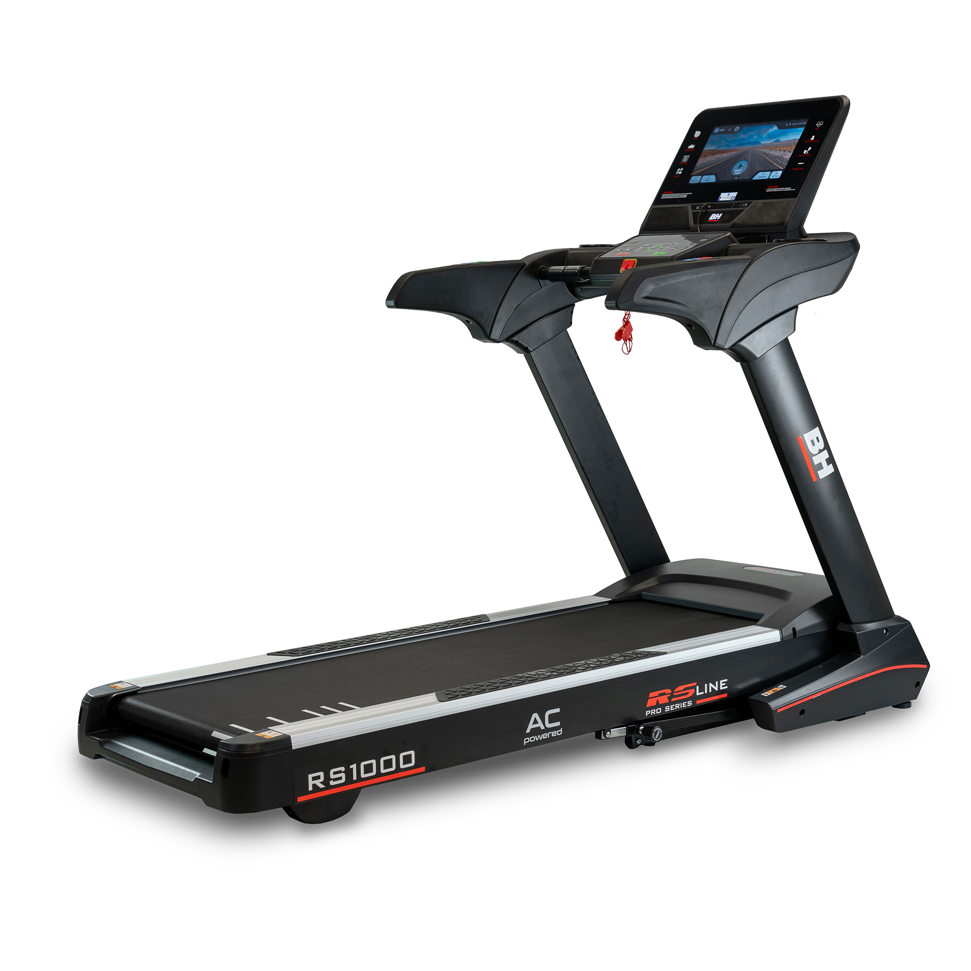 BH Fitness RS1000 Multimedia Løbebånd - 16" skærm
