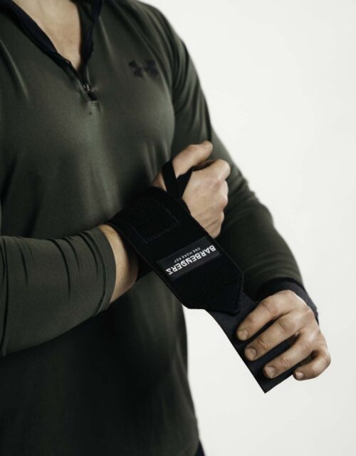 Barbenders Wrist Wraps (14")  -  Black | Støttende håndledsbind til tung træning