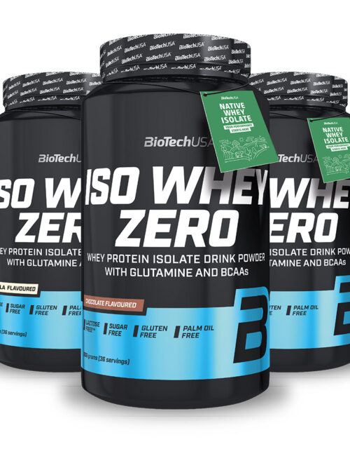 BioTechUSA Iso Whey Zero (908g) - Proteinpulver