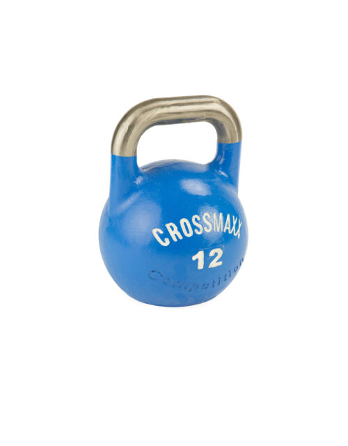 Crossmaxx Competition Kettlebell, 12 kg. Fremstillet i støbejern - yderst holdbar. Brug til funktionel træning, som crossfit udstyr og derhjemme