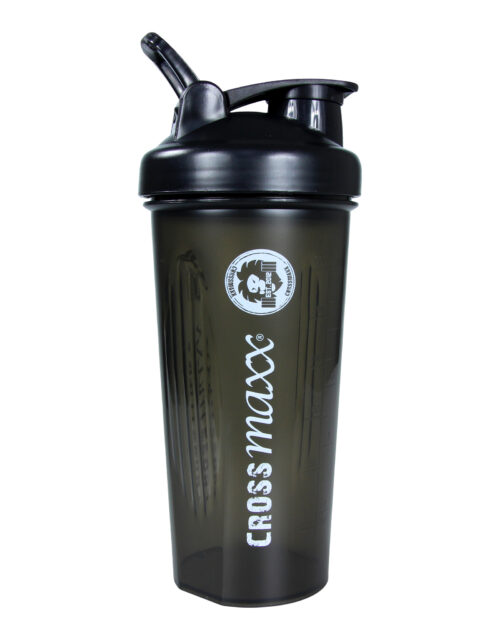 Crossmaxx Shaker Bottle. Fås i grøn og sort. Smart anti-klump funktion. Det perfekte tilbehør. Robuste og holdbare materialer.