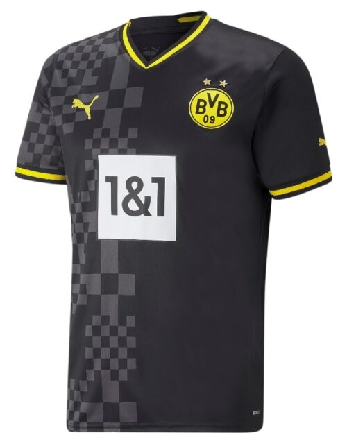 Dortmund away jersey 2022/23 - mens-XL Sort